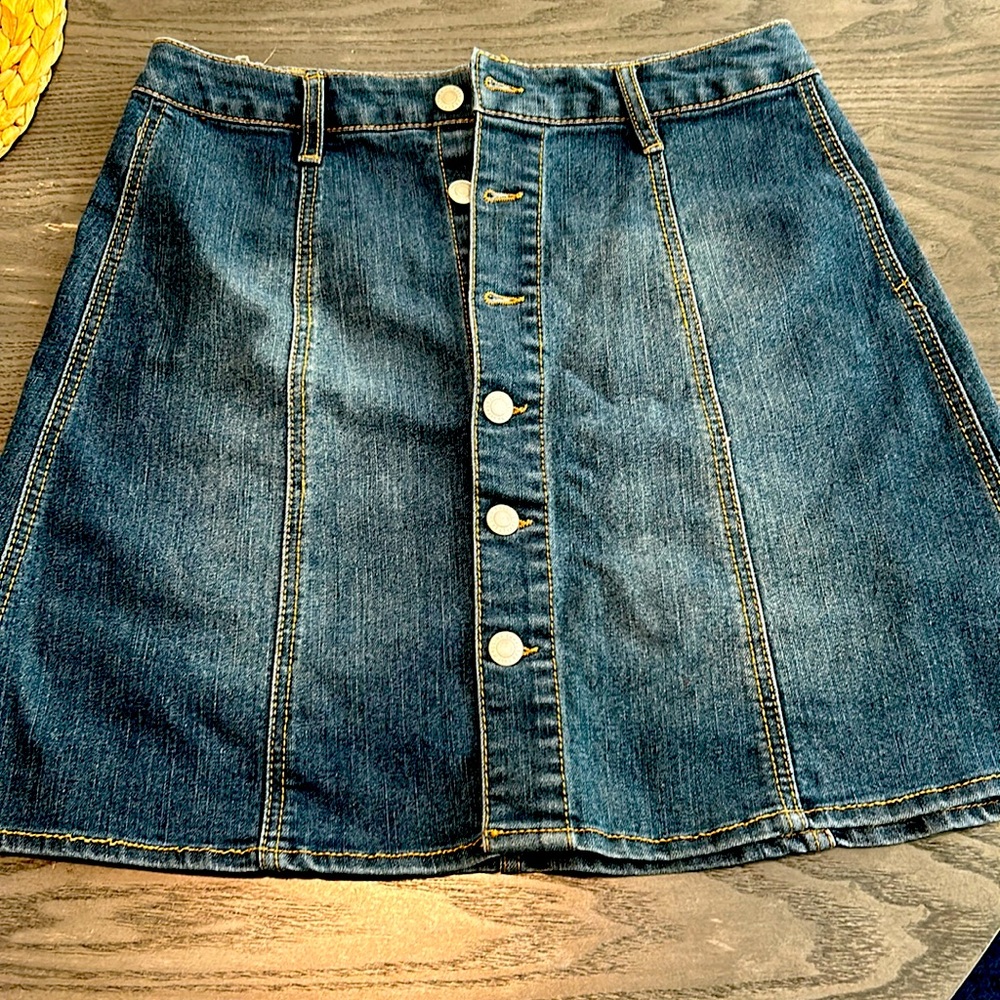 Jean skirt